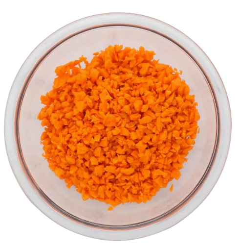 Carrot finely chopped