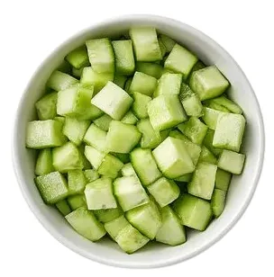 Cucumber peeled & diced