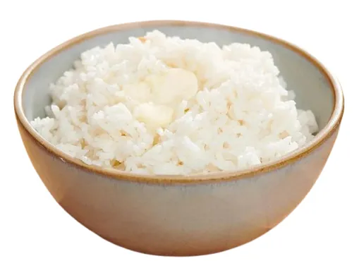 Steamed white rice