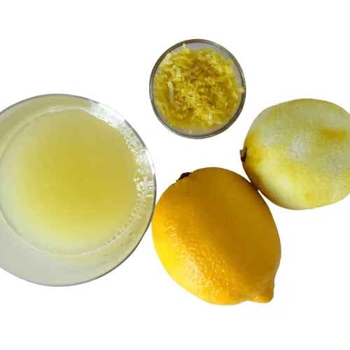 Lemon (juice and zest)
