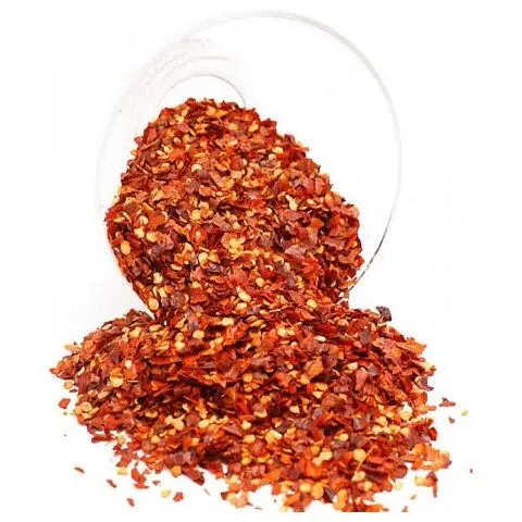 Dried chili flakes